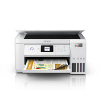 Logo Epson ecotank et-2856 mfp colour ink-jet refillable a4 10.5ppm print 100 sheets usb wi-fi white 4265374