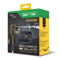 Logo Steelplay kit play & charge twin batteries + cable black xone 4136463