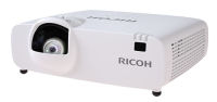 Logo Ricoh pj wul5a40st 55-150p wuxga 1920x1200 4500 lumens usb memory projection short-throw 3lcd laser projector 47091309