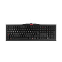 Logo Cherry mx-board 3.0 clavier m�canique 105+4 touches red switch usb noir layout francais 2923030