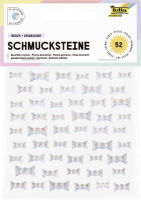 Logo Folia pierre d�corative bows iridescent, autocollant 57907600