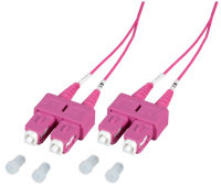 Logo C�ble de raccordement duplex sc-sc om4 2 m lszhightrviolet o0318.2-1.2