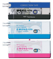 Logo Tombow roller de correction 'mono note', 2,5 mm x 4 m, noir 1230330