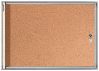 Logo Franken vitrine d'affichage x-tra!line, 8 x a4, dos en li�ge 70010952