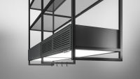 Logo Open suite superior noir - hotte en lot elica open suite 80 cm