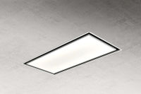 Logo Skydome blanc - hotte de plafond elica skydome 100 cm hauteur 16 cm