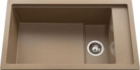 Logo Tosca beige - cuve sous-plan ou  encastrer luisina 1 grand bac