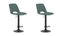 Logo Milo turquoise - lots de 2 assises hauteur rglable milo avec assise