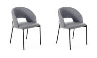 Logo Sara gris clair - lots de 2 assises hauteur table sara avec assise