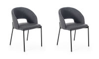 Logo Sara gris fonc - lots de 2 assises hauteur table sara avec assise
