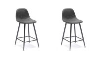 Logo Jules anthracite - lots de 2 assises hauteur plan jules avec assise