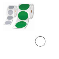 Logo Rouleau pastilles pr�d�c. blanc � 50mm 500 �tiq. broltz12050fpel