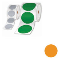 Logo Rouleau de pastilles orange  100mm par 250 tiq. broltz1k100fpel