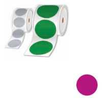 Logo Rouleau pastilles prdc. violet  50mm 500 tiq. broltz1l050fpel