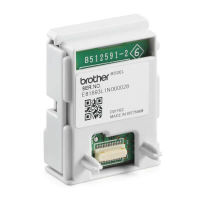 Logo Carte wi-fi pour hll6410dn, mfcl6910dn, mfcex910 bronc9110w