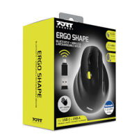 Logo Souris bluetooth & 2,4gh rechargeable ergo gaucher p910008