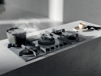 Logo Nikolatesla flame gris - hotte plan de travail elica nikolatesla flame