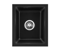 Logo Rubato nero (brillant) - cuve sous-plan rectangulaire luisina 1 bac