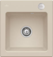 Logo Subway almond - cuve � encastrer villeroy & boch 1 bac coloris almond