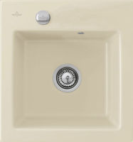 Logo Subway ivory - cuve � encastrer villeroy & boch 1 bac coloris ivory