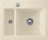 Logo Subway xm flat ivory - cuve � fleur villeroy & boch 1 bac, 1