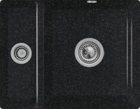 Logo Subway xu chromit - cuve sous-plan villeroy & boch 1 bac, 1 vide-sauce