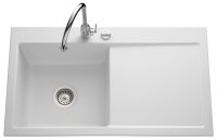 Logo Amor polar - evier � encastrer luisina 1 bac, 1 �gouttoir coloris