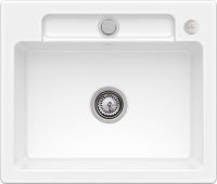 Logo Siluet s flat blanc - cuve � fleur villeroy & boch 1 bac coloris blanc