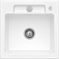 Logo Siluet s blanc - cuve � encastrer villeroy & boch 1 bac coloris blanc