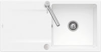 Logo Siluet flat blanc - evier � fleur villeroy & boch 1 bac coloris blanc