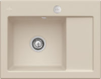 Logo Subway compact almond - evier � encastrer villeroy & boch 1 bac, 1