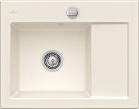 Logo Subway compact ivory - evier � encastrer villeroy & boch 1 bac, 1