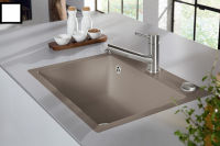 Logo Subway s flat stone white - cuve � fleur villeroy & boch 1 bac coloris