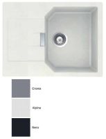 Logo Evier sp�cial croma - evier sp�cial luisina 1 bac, 1 �gouttoir coloris