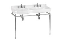 Logo Double lavabo edouardien - lavabo � poser edouardien en c�ramique -