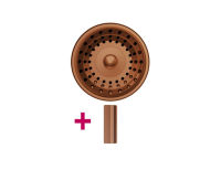 Logo Vidage & trop plein cuivre - kit vidage bonde + trop plein en inox