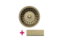 Logo Vidage & trop plein or - kit vidage bonde + trop plein en inox