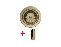 Logo Vidage & trop plein or - kit vidage bonde + trop plein en inox