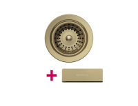 Logo Vidage & trop plein or - kit vidage bonde + trop plein en inox