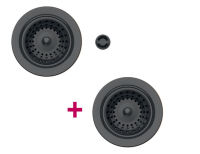 Logo Vidage & trop plein gun m�tal - kit vidage bonde + trop plein en inox