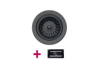 Logo Vidage & trop plein gun m�tal - kit vidage bonde + trop plein en inox