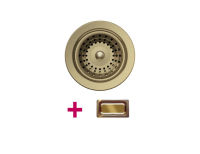 Logo Vidage & trop plein or - kit vidage bonde + trop plein en inox