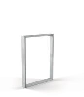 Logo Pied stef aluminium hauteur plan 870 mm - pied de table rectangulaire