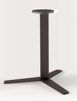 Logo Pied geny h�lice brun oxyde 882 mm - pied central geny en acier brun