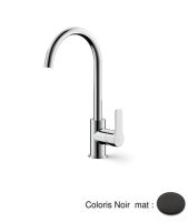 Logo Robinetterie mitigeur evier prime bec haut c3 blackmat ondyna cuisine