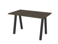 Logo Noa 150 x 90 cm ch�ne tabac - configurable - table noa stratifi� 150 x