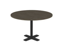 Logo Alix 120 cm ch�ne tabac - configurable - table alix stratifi� 120 cm