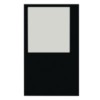 Logo Vitrine r�frig�r�e polar c�t� droit en verre aj684