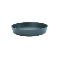 Logo Plaque d'injection pour pot couleur anthracite �11x1,6cm [e3-90521]