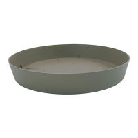 Logo Plaque d'injection pour pot couleur taupe �14cm [e3-74915]
